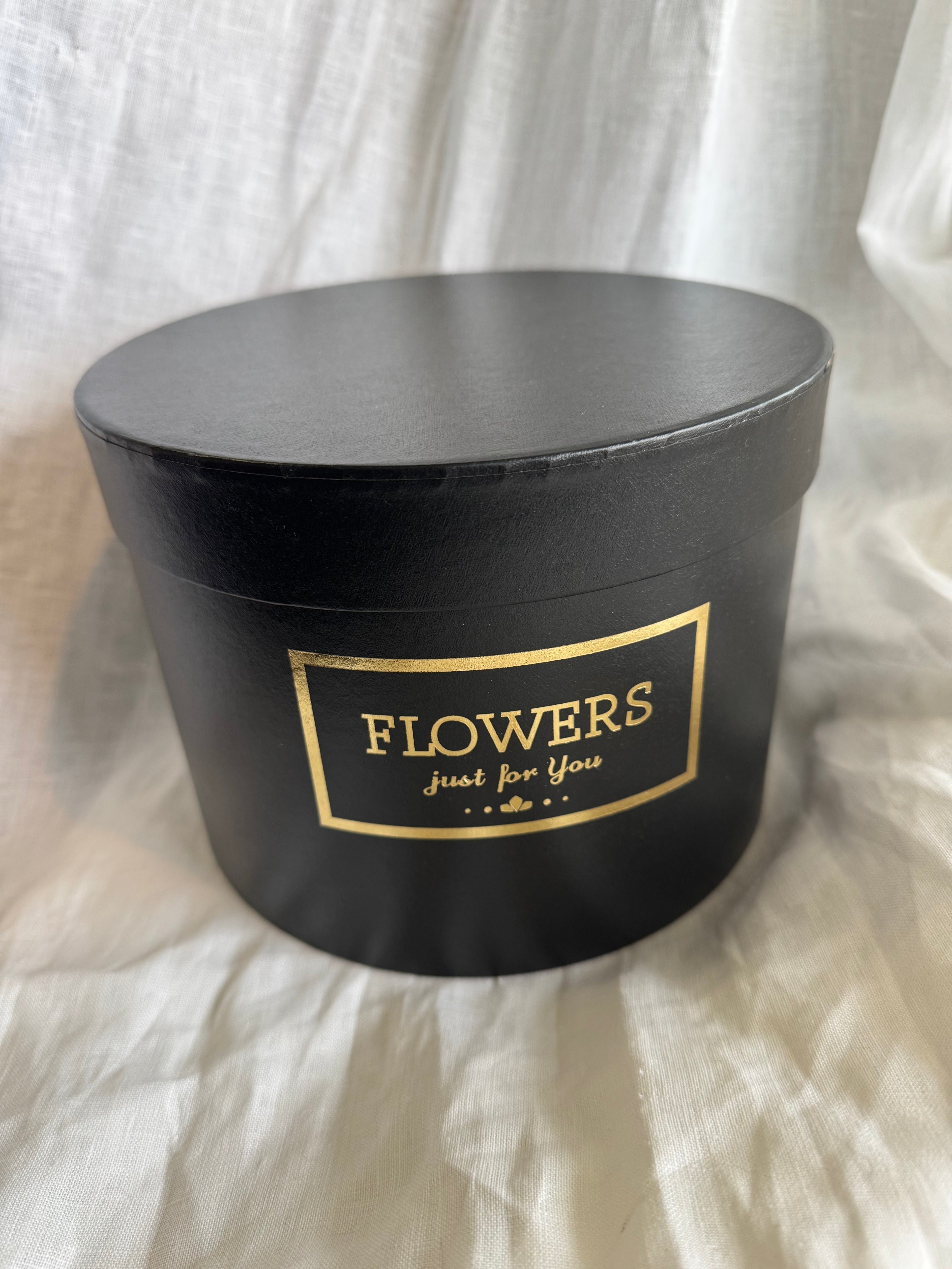 Custom Flower Box- BLACK BOX