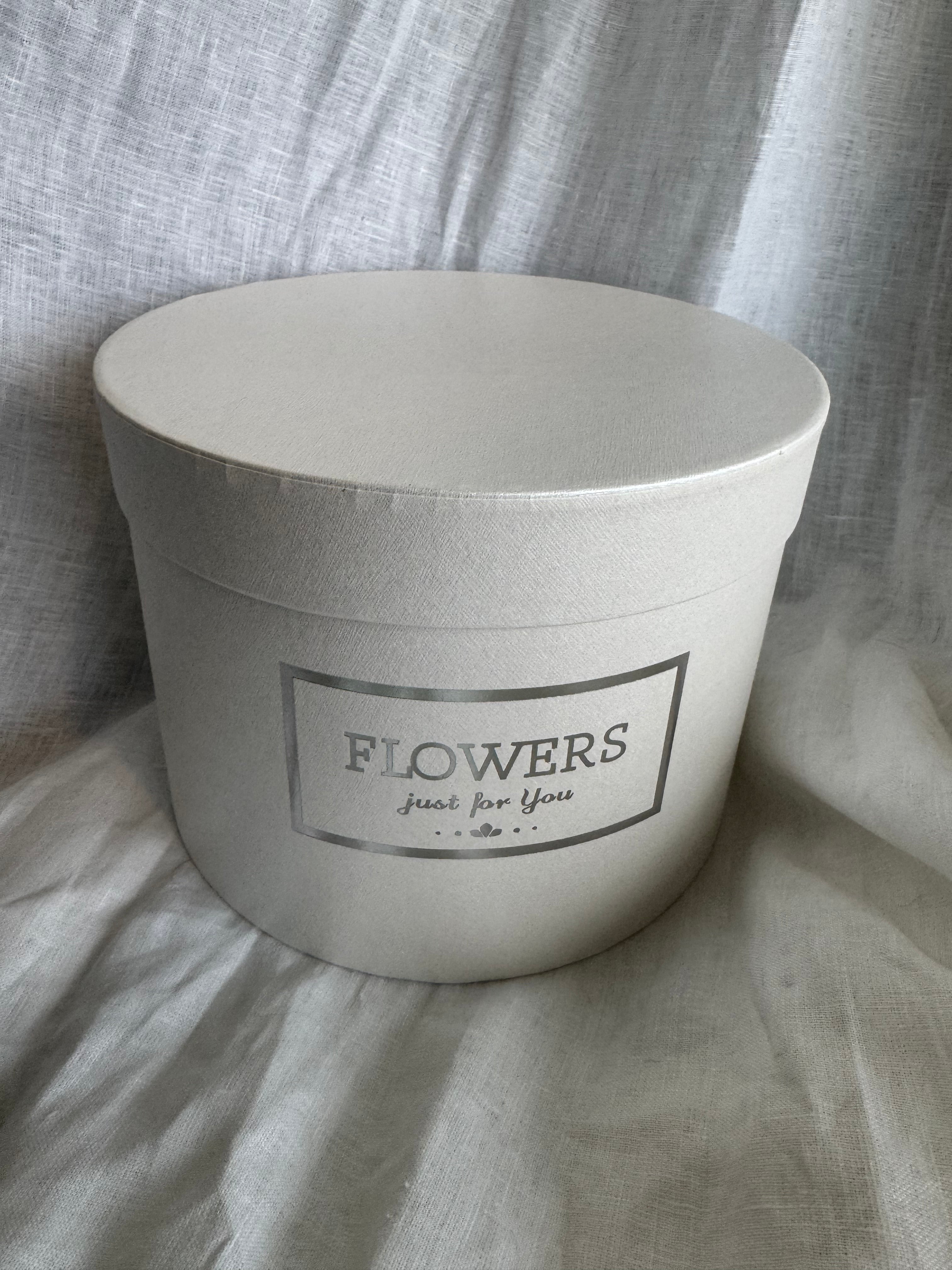 Custom Flower Box- WHITE BOX