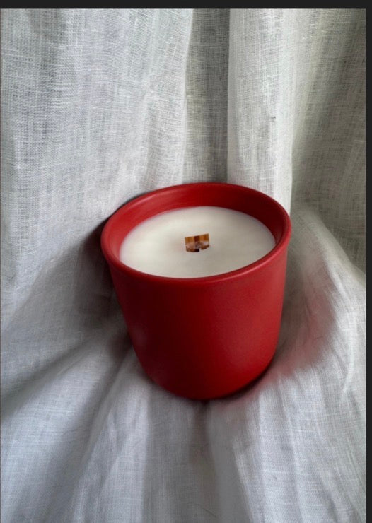 Candle- Cedarwood Blanc Wood Wick
