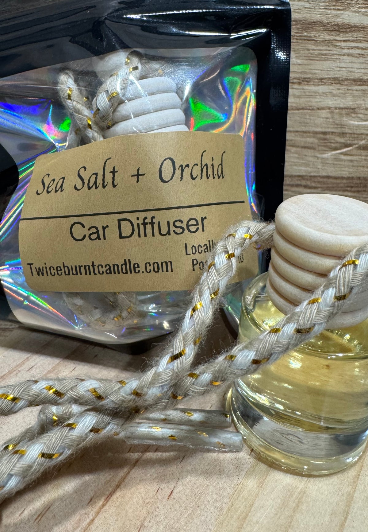 Car Fragrance - Sea Salt and Orchid