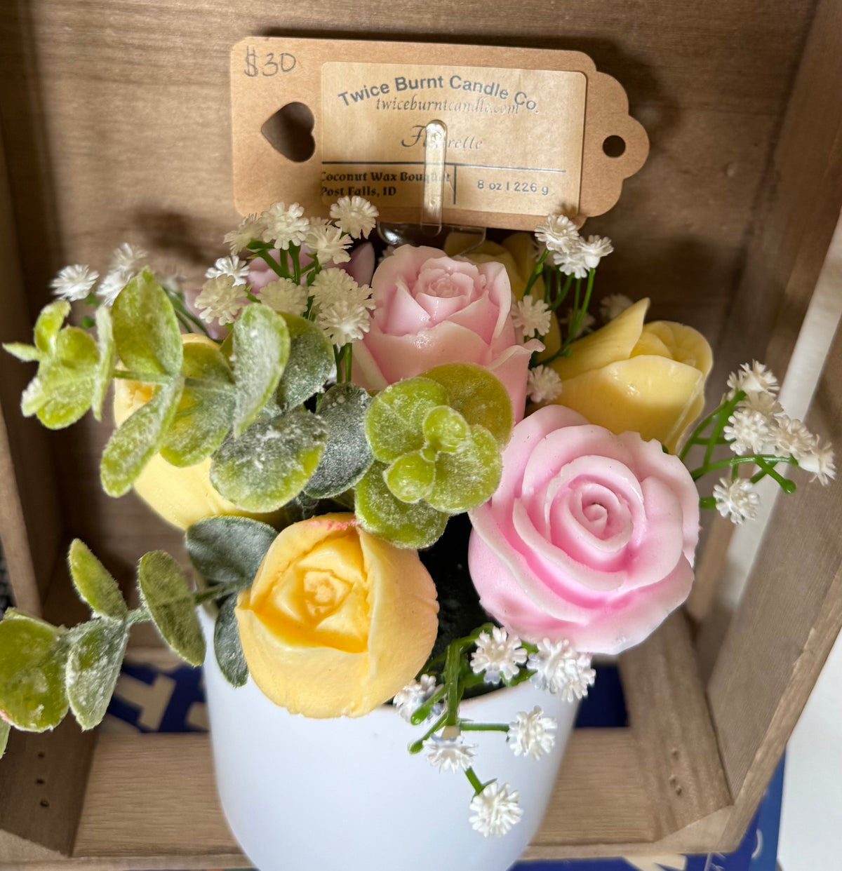White Vase Bouquet